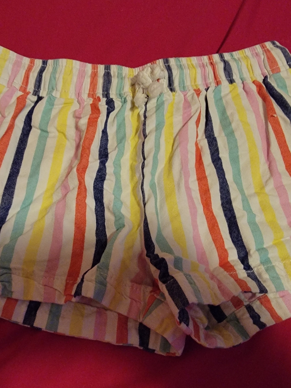 OshKosh B'gosh Multicolor Vertical Stripe Kids Shorts